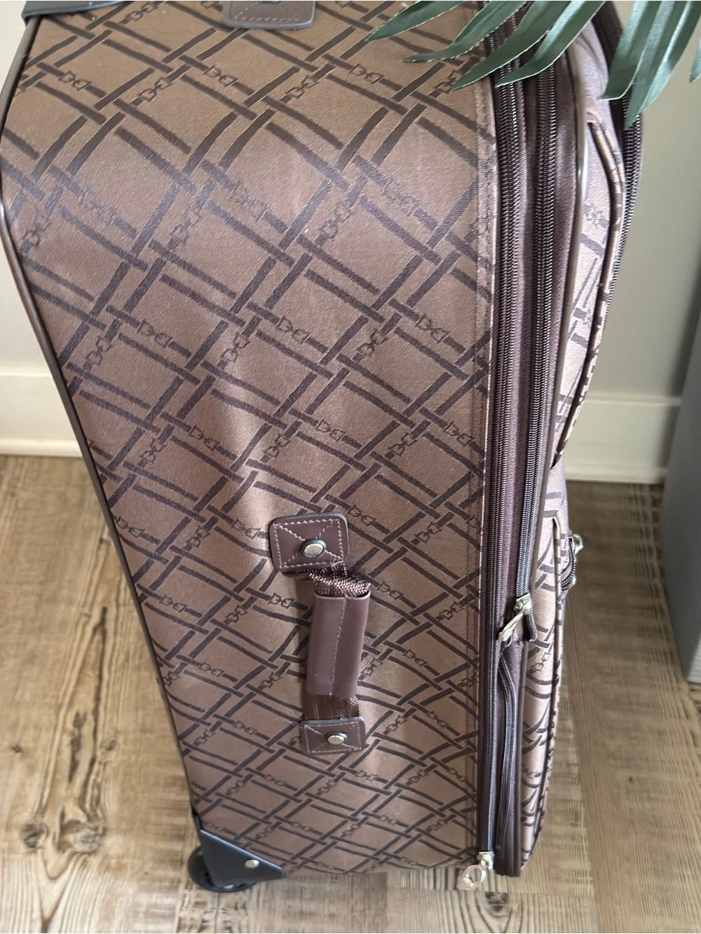 American Flyer Pemberly Buckles Piece Luggage Classic Brown- Travel